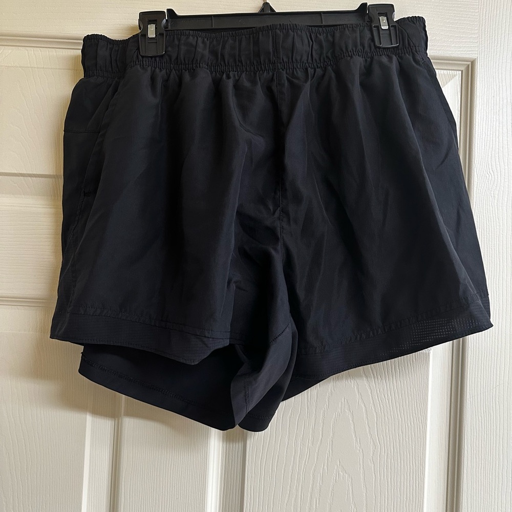 Black Running Shorts